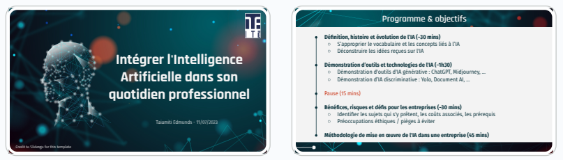 Professional AI integration workshop visualization